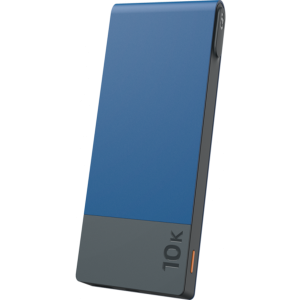 Powertec Batterie externe - PT 10000 - USB C - Power Delivery Bleu