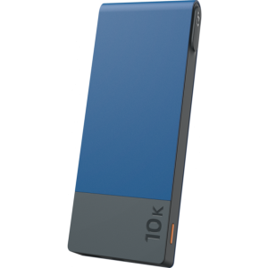 Powertec Batterie externe - PT 10000 - USB C - Power Delivery Bleu