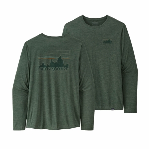 Patagonia Long Sleeve Cap Cool Daily Graphic Shirt Homme