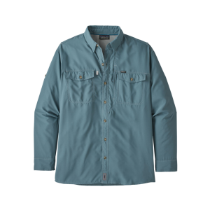 Patagonia Long Sleeve Sol Patrol II Shirt Mann Blau