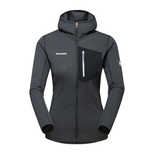 Mammut Aenergy Light Long Sleeve Hooded Jacket Frau Schwarz