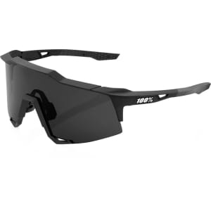 100% SPEEDCRAFT - Soft Tact Black - Smoke Lens 