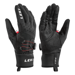 LEKI Nordic Tune Shark Boa Mixte Noir