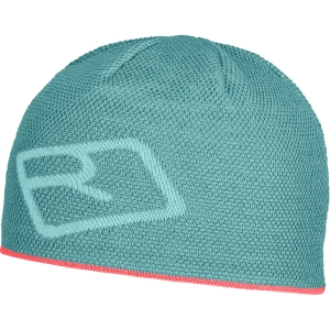 Ortovox Merino Logo Knit Beanie Azul