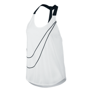 Nike Elastika Graphic Tank Femenino Blanco
