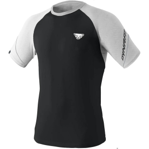 Dynafit Alpine Pro Short Sleeve Shirt Masculino Branco e preto