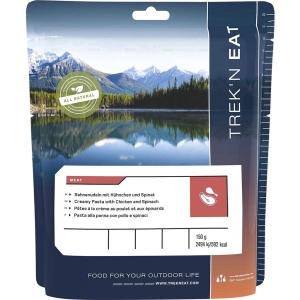 Trek'n Eat Poulet À La Crème/ Pâtes Et Épinards - 150g 