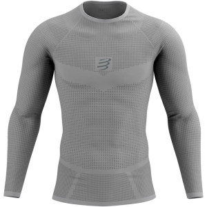 Compressport On/Off Base Layer Long Sleeve Top Men Grey