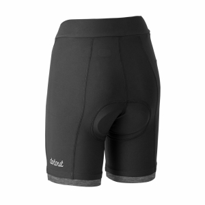 Dotout Instinct W Short black-melange dark grey Frau Schwarz