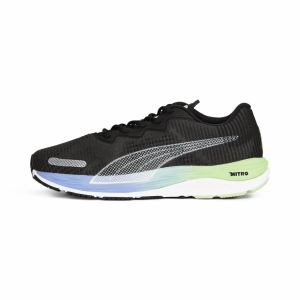 Puma Velocity Nitro 2 Fade Homme Bleu et vert