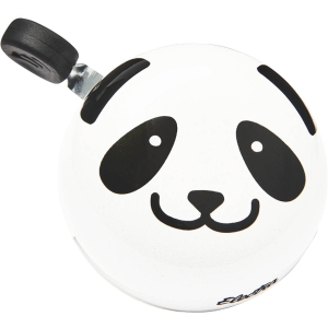 Electra Sonnette Small Ding-Dong Panda Weiß und Schwarz