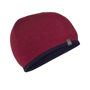 Icebreaker Unisex Pocket Hat Bordeaux