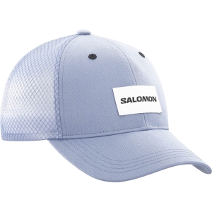 Salomon Trucker Curved Cap Mixte Bleu