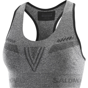 Salomon Essential Move On Seamless Femenino Negro