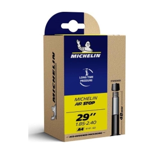 Michelin CAA A4 AIRSTOP 29x1.85-2.40 VALVE STANDARD 48 mm (47-61/622) Negro