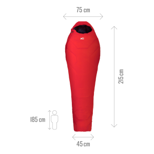 Millet Baikal 1500 Reg Mixte Orange