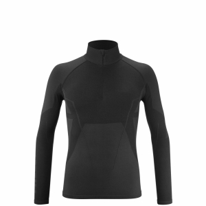 Millet DrynamIcon Soft Long Sleeve 1/2 Zip Homme Noir