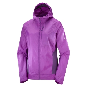 Salomon Bonatti Cross Full Zip Hoodie Femminile Viola