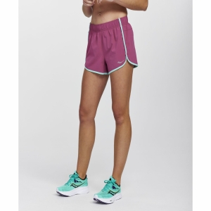 Saucony Outpace 3 Inches Short Feminino 