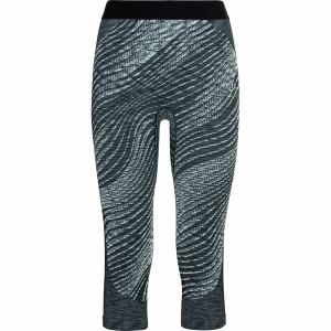 Odlo Blackcomb Eco Base Layer Bottom 3/4 Femenino Gris