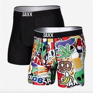 Saxx Volt Breathable Mesh Boxer Brief 2Pk Mann 