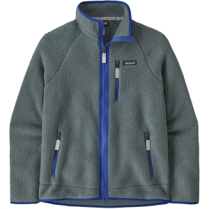 Patagonia Retro Pile Jacket Uomo Blu e verde