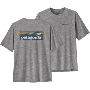 Patagonia Cap Cool Daily Graphic Shirt Men Grey