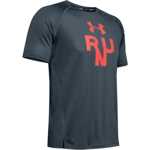 Under Armour Qualifier Glare Short Sleeves Hombre Gris