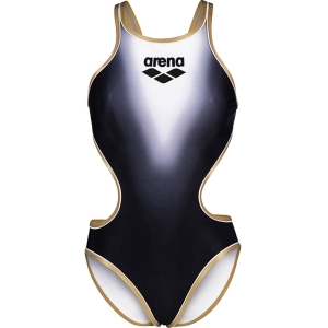 Arena One Evanescence Swimsuit Tech Back Femenino Negro