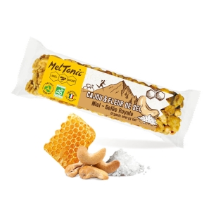 Meltonic Barre Céréales Bio Cajou & Fleur de sel de Guérande 30G Mixte 