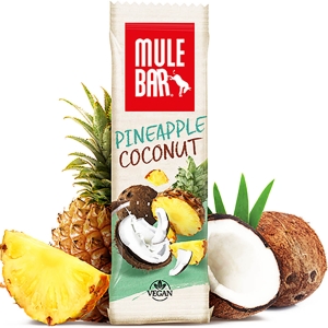 Mulebar Barre énergétique Vegan 40g : Ananas - Coco - Baies de goji 