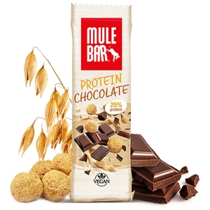 Mulebar Barre protéinée Vegan 42g : Chocolat (25% protéines) 