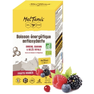 Meltonic Boisson Antioxydante Bio Fruits Rouges 6 sachets Giallo