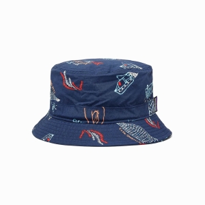 Patagonia Wavefarer Bucket Hat Azul oscuro