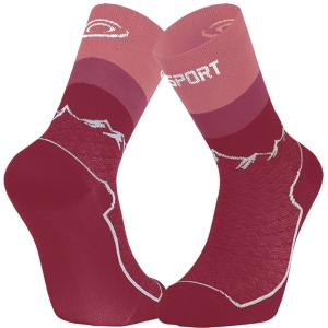 BV Sport Chaussettes Double GR Haute - Polyamide Rose Pink