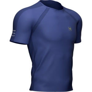 Compressport Training Short Sleeve Tshirt Mann Blau