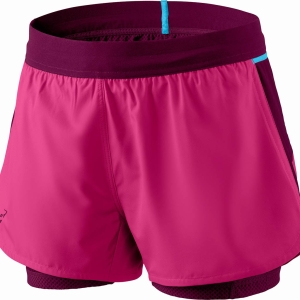 Dynafit Alpine Pro 2in1 Short Vrouw Zwart