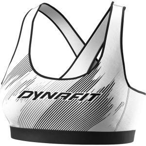 Dynafit Alpine Graphic Bra Femenino Blanco y negro