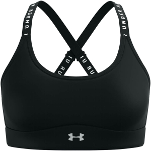 Under Armour Infinity Mid Covered Frau Schwarz