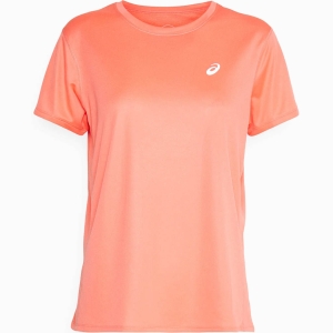 Asics Core Short Sleeve Top Femme Orange