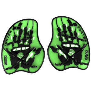 Arena Vortex Evolution Hand Paddle Verde