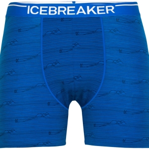 Icebreaker Anatomica Boxers Mann Blau