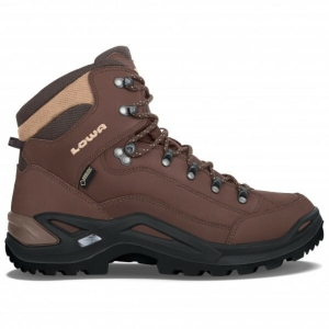 Lowa Renegade Gore-Tex Mid Wide Hombre Marrón