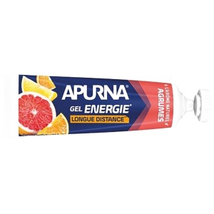 Apurna Gel Energie Longue Distance Agrumes +2h defforts - Etui 5 x 35g dont 