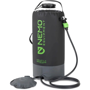 Nemo Equipment Helio Lx Pressure Shower (Black/Apple Green) Schwarz