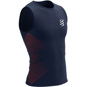 Compressport Performance Tank Men Navy blue