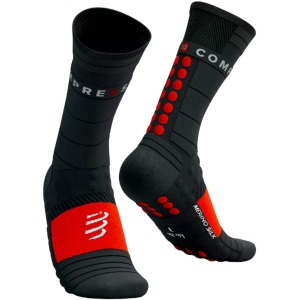 Compressport Pro Racing Socks Winter Run Nero
