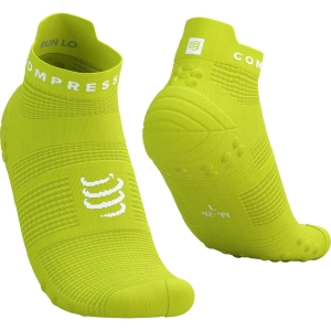 Compressport Pro Racing Socks V4.0 Run Low Grün