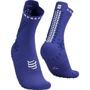 Compressport Pro Racing Socks V4.0 Trail Blau
