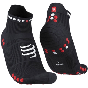 Compressport Pro Racing Socks V4.0 Run Low Zwart